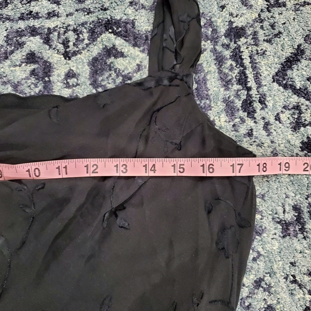 STUNNING Johnathan Martin Silk Black Dress - Picture 6 of 10